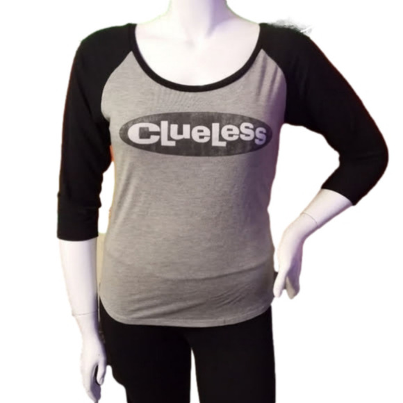 Clueless 3/4 sleeve top - Picture 1 of 5